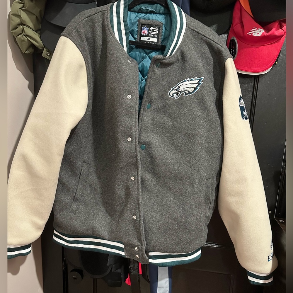 Brand new Philadelphia Eagles varsity jacket